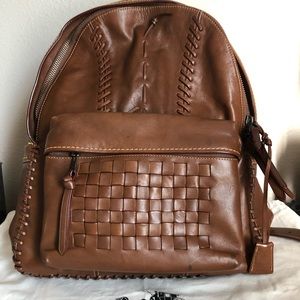 Coach Rip and Repair Leather Backpack